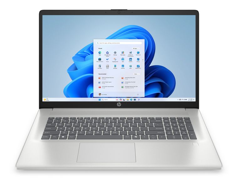 HP 17-cp2640ng Full HD Notebook 43,9 cm (17.3 Zoll) 1920 x 1080 Pixel 8 GB Ram 512 GB SSD Windows 11 Home AMD Ryzen 3 max. 4,1 GHz  (Silber) f&uuml;r 499,00 Euro