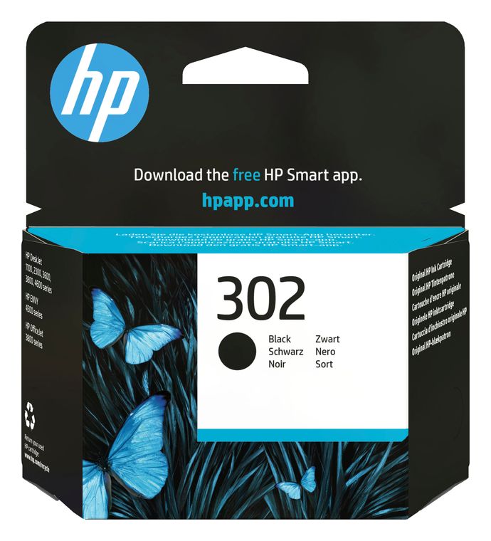 HP Nr.302 Druckerpatronen Schwarz 3,5 ml 170 Seiten f&uuml;r 25,49 Euro