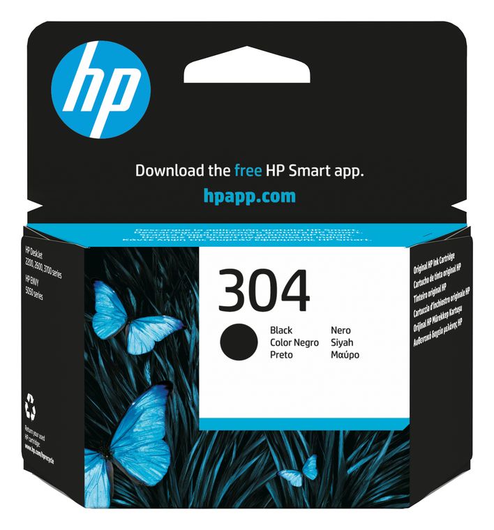 HP Nr.304 Druckerpatronen Schwarz 4 ml 120 Seiten f&uuml;r 20,99 Euro