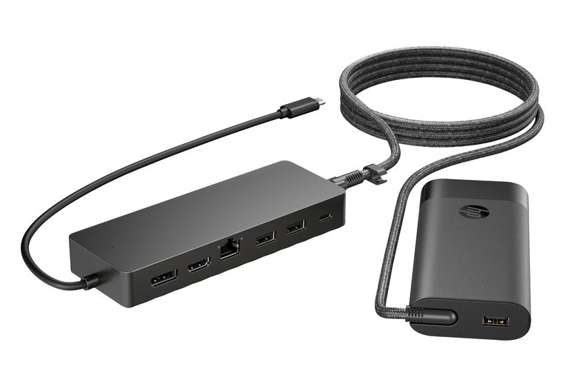 HP Universelles USB-C-Hub- und Laptop-Ladegerät, Kombo f&uuml;r 69,00 Euro
