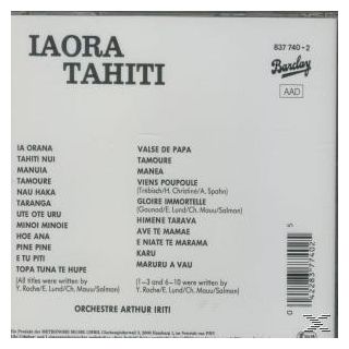 Iaora Tahiti (Arthur Iriti) für 7,99 Euro