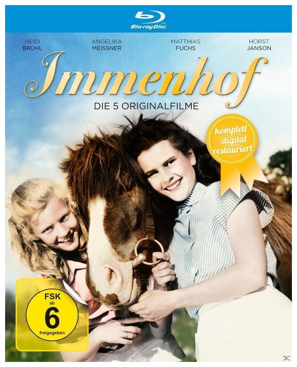 Immenhof - Die 5 Originalfilme - 2 Disc Bluray (BLU-RAY) für 24,99 Euro
