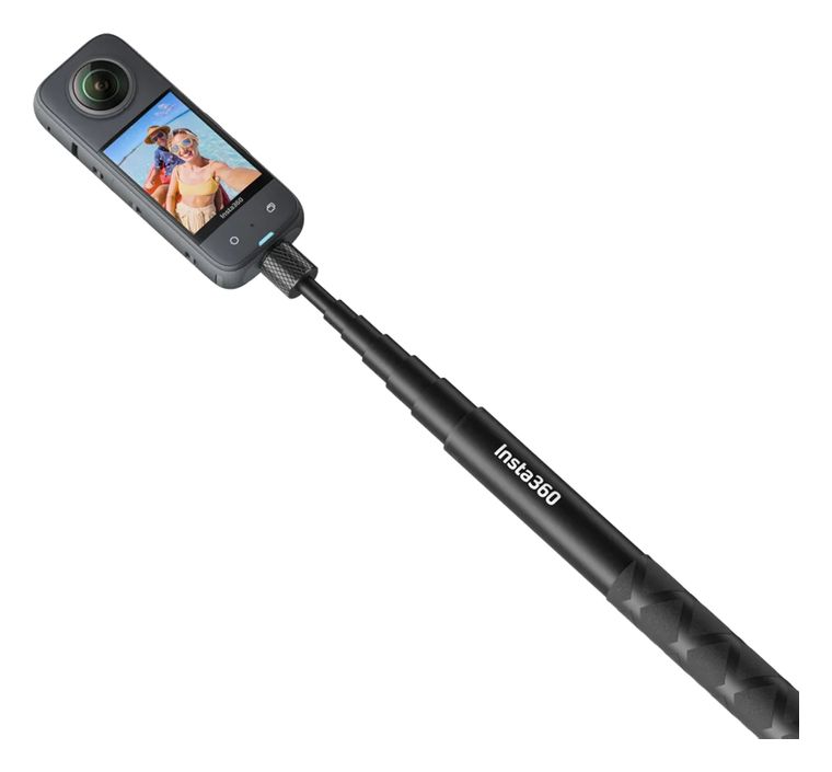 Insta360 Invisible Selfie Stick 114cm   (Schwarz) f&uuml;r 28,99 Euro