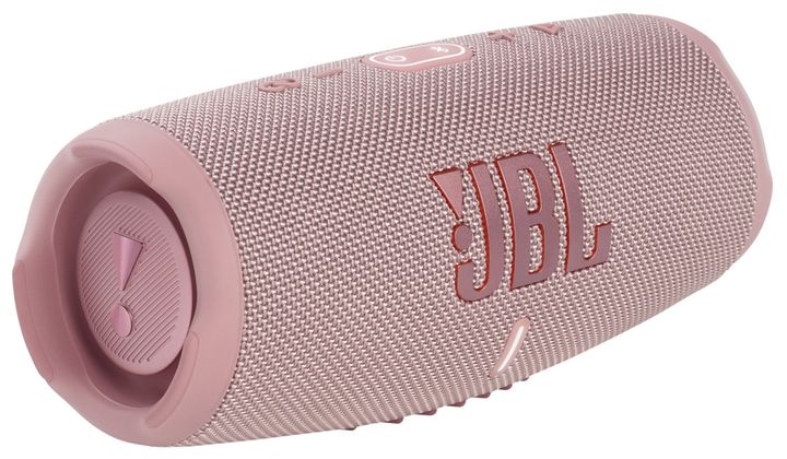 JBL Charge 5 Bluetooth Lautsprecher Wasserfest IP67 (Pink) für 136,99 Euro