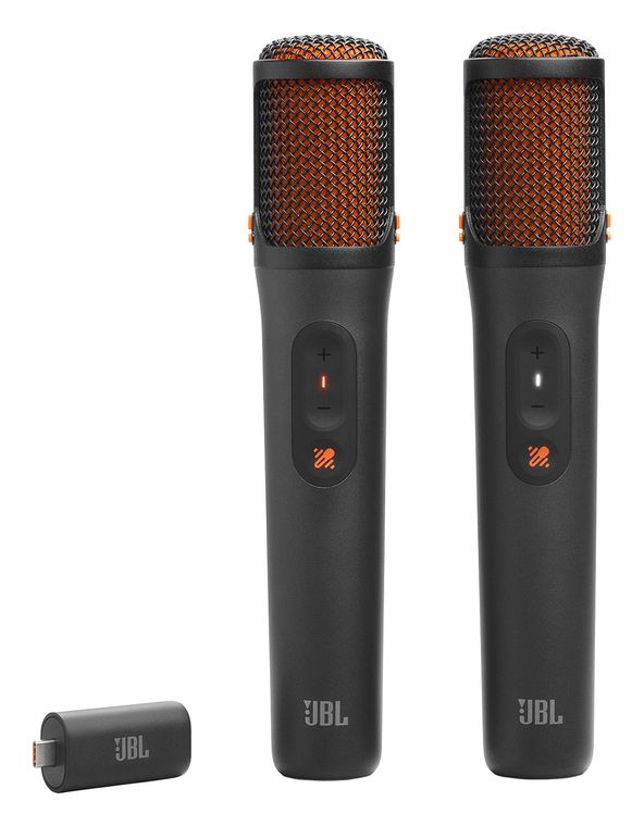 JBL EasySing Mics Karaoke kabellos Microphone set  (Schwarz) f&uuml;r 139,00 Euro