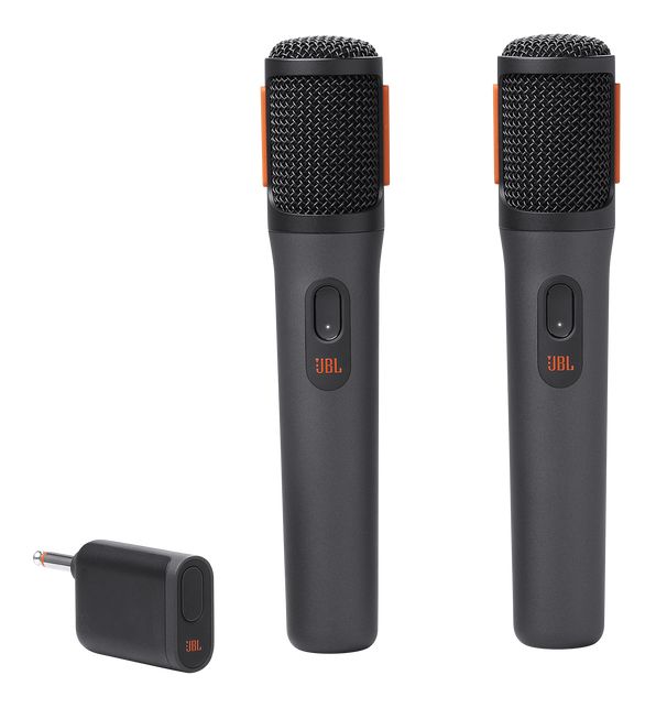 JBL PartyBox Wireless Mic kabellos Mikrofon-Set  (Schwarz) f&uuml;r 94,99 Euro