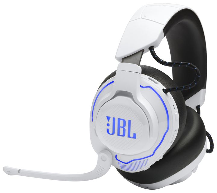 JBL Quantum 910P Over Ear Bluetooth Kopfhörer kabelgebunden&kabellos 39 h Laufzeit (Blau, Weiß) für 188,00 Euro
