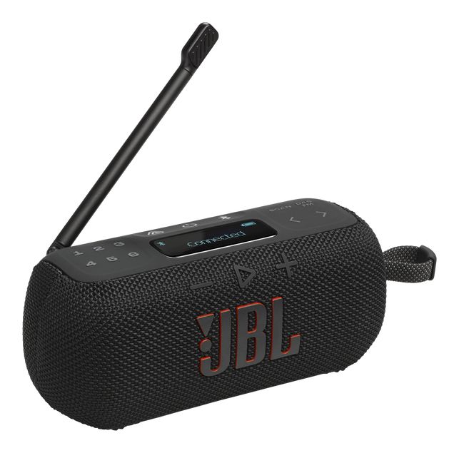 JBL Tuner 3 Bluetooth DAB, DAB+, FM Radio Tragbar Wasserdicht IP68  (Schwarz) f&uuml;r 109,00 Euro