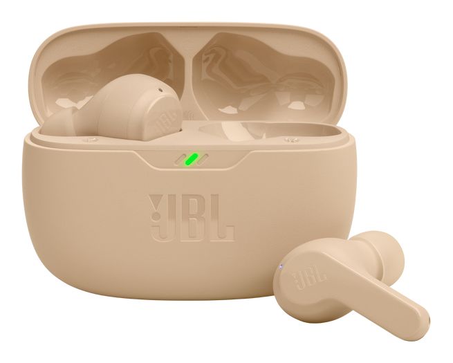 JBL Wave Beam In-Ear Bluetooth Kopfhörer Kabellos TWS 8, 32 Laufzeit IP54 (Beige) für 29,99 Euro