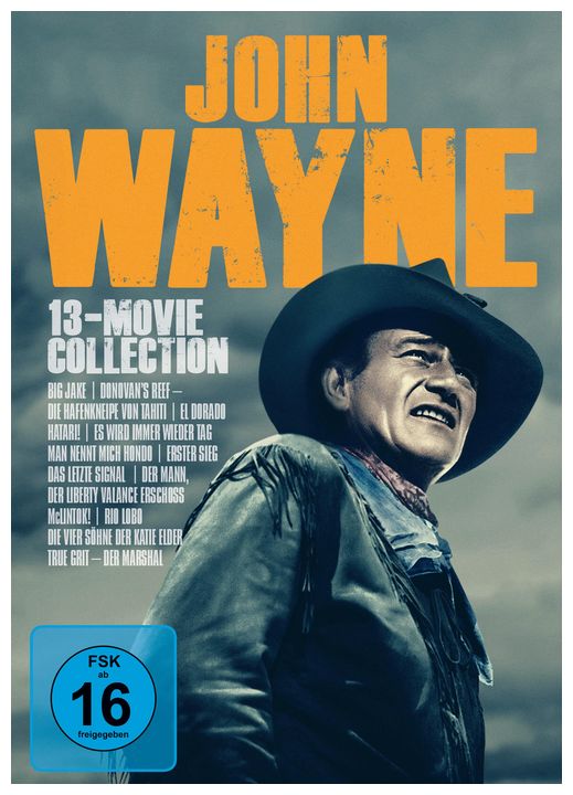 John Wayne - 13-Movie Collection (DVD) für 28,99 Euro