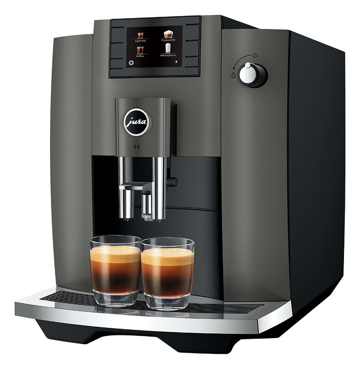 JURA E6 Kaffeevollautomat 15 bar 1,9 l 280 g AutoClean (Dark Inox (EC)) f&uuml;r 729,00 Euro