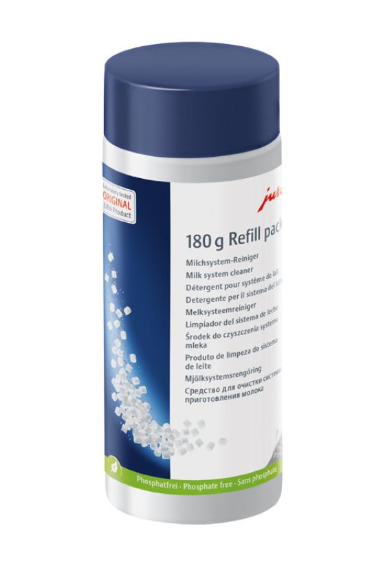 JURA Milchsystem-Reiniger (Mini-Tabs) 180g Nachfüllflasche f&uuml;r 23,99 Euro