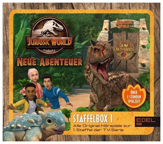 Jurassic World - Staffel 1, Folge 1-3 (Staffelbox) (Jurassic World-neue Abenteuer) für 15,78 Euro