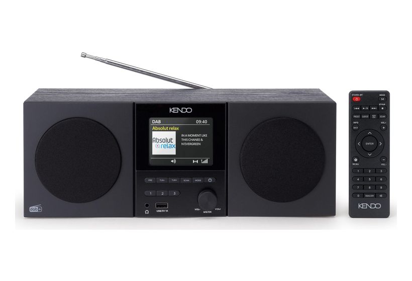 Kendo DAB Radio XL 25EX Bluetooth DAB, PLL Radio Tragbar  (Schwarz) f&uuml;r 50,49 Euro