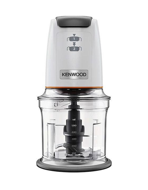 Kenwood CHP61.100WH Zerkleinerer 500 W 2 Klingen 0,5 l Kunststoff Behälter  (Grau, Weiß) f&uuml;r 34,99 Euro