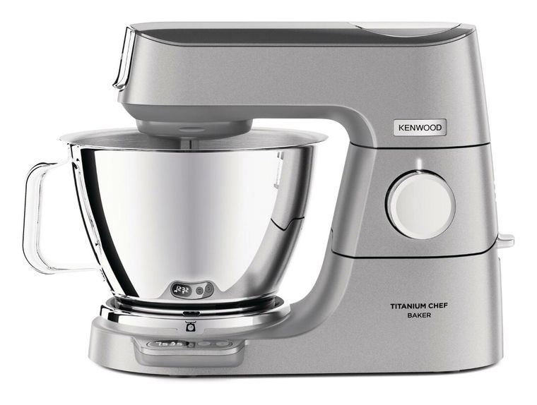Kenwood KVC85.314SI Titanium Chef Baker 1200 W Küchenmaschine 5 l mit Waage  (Silber) f&uuml;r 389,00 Euro
