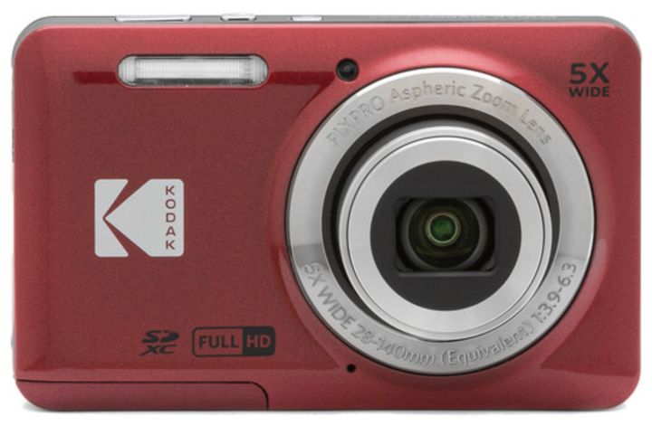 Kodak Pixpro FZ55  Kompaktkamera 5x Opt. Zoom (Rot) für 134,99 Euro