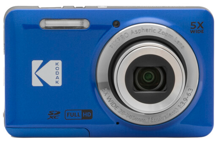 Kodak Pixpro FZ55  Kompaktkamera 5x Opt. Zoom (Blau) für 119,00 Euro