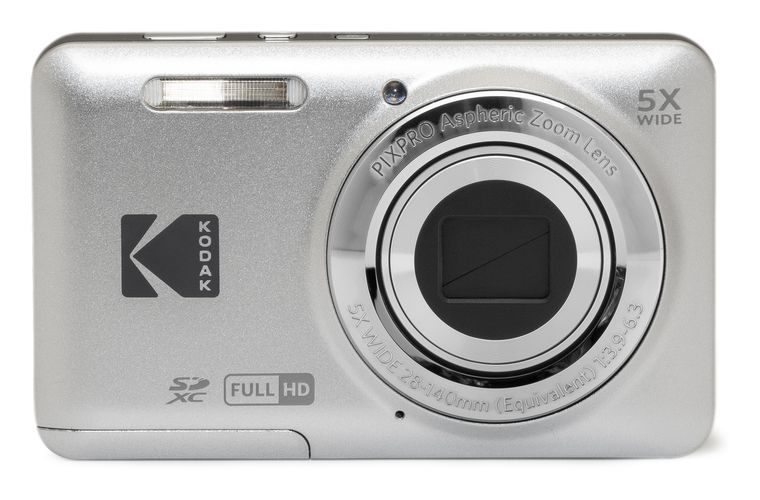 Kodak Pixpro FZ55  Kompaktkamera 5x Opt. Zoom  (Silber) f&uuml;r 129,99 Euro