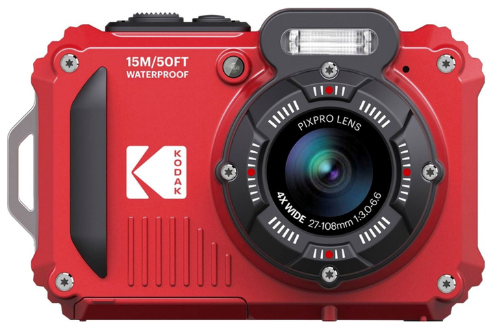 Kodak Pixpro WPZ2  Kompaktkamera 4x Opt. Zoom (Rot) für 149,99 Euro