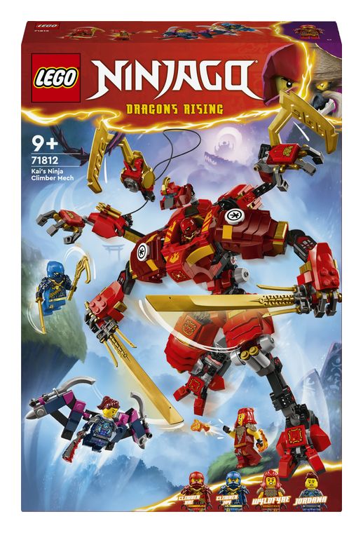 LEGO NINJAGO Kais Ninja-Kletter-Mech Bauset 623 Teile  (Mehrfarbig) f&uuml;r 69,99 Euro