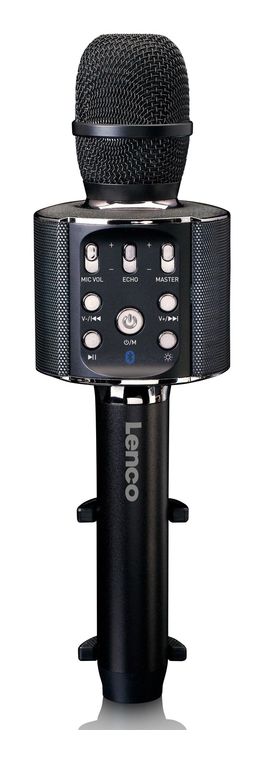 Lenco BMC-090 kabellos Karaoke-Mikrofon Bluetooth (Schwarz) für 36,99 Euro