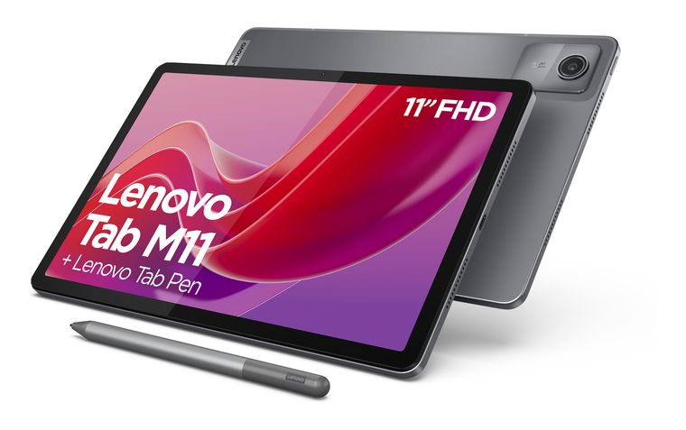 Lenovo M11 128 GB Tablet 27,9 cm (11 Zoll) Android 8 MP (Luna Grey) für 159,00 Euro