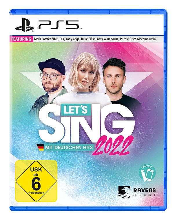 Let's Sing 2022 mit deutschen Hits (PlayStation 5) für 37,69 Euro