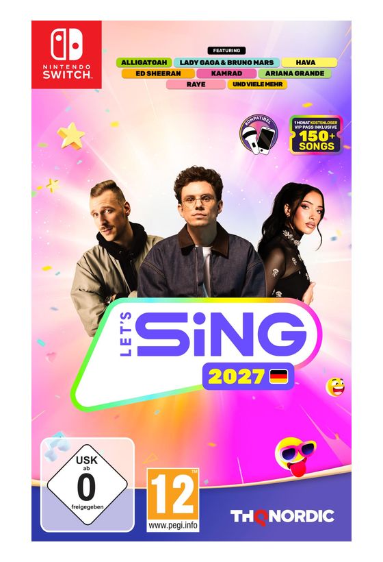 Let's Sing 2027 - mit deutschen Hits (Nintendo Switch) f&uuml;r 39,99 Euro