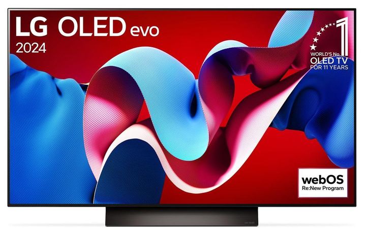 LG OLED48C49LA OLED 121,9 cm (48 Zoll) Fernseher 4K Ultra HD VESA 300 x 200 mm (Schwarz) für 1.599,00 Euro