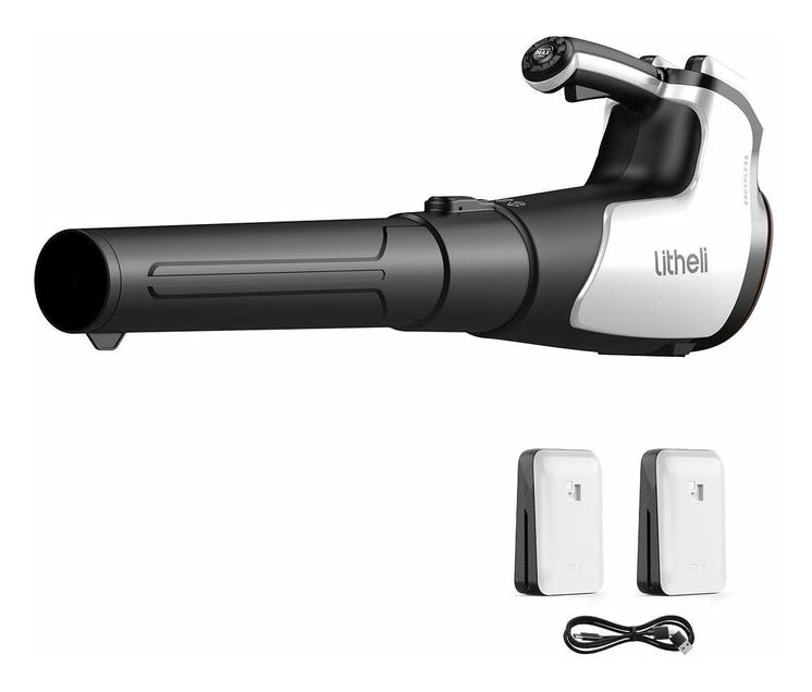 Litheli U20 Laubbläser, bürstenlos, mit 2 x Akku 20V 4,0Ah f&uuml;r 130,99 Euro