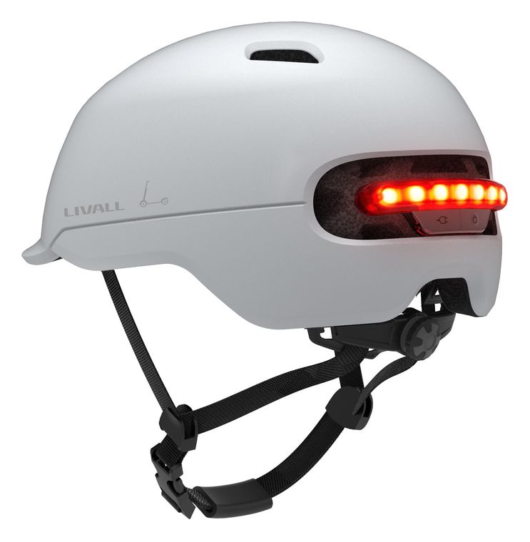 Livall C20 M 54-58cm  Helm für Erwachsener (Weiß) für 46,99 Euro