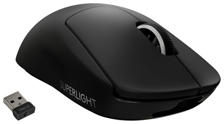 Logitech G Pro X Superlight 25600 DPI Gaming Maus (Schwarz) für 109,99 Euro