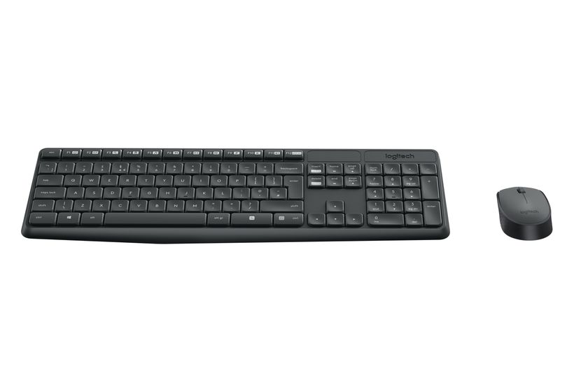 Logitech MK235 Home Tastatur RF Wireless 2.4 GHz  (Grau) f&uuml;r 33,99 Euro