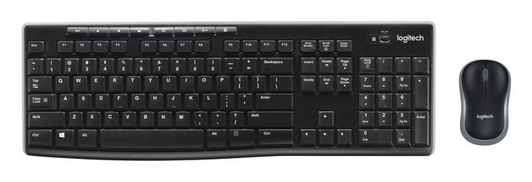 Logitech MK270 Home Tastatur (Schwarz) für 29,99 Euro