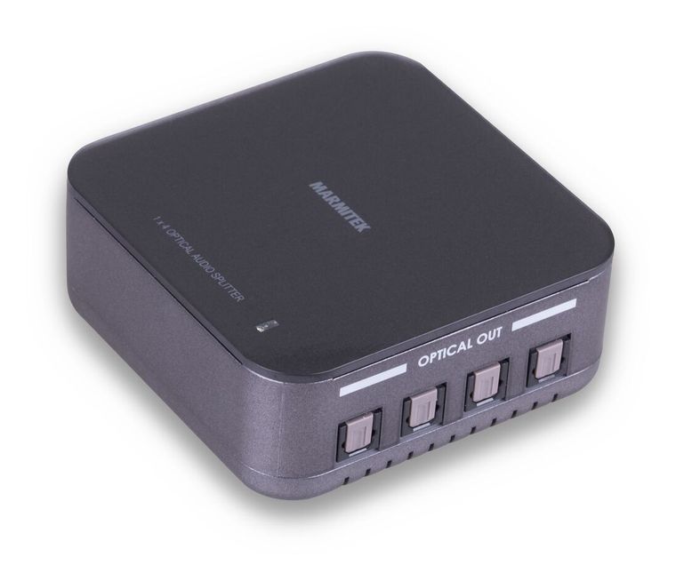 Marmitek Split TS14 - Toslink-Splitter - 1 Eingang / 4 Ausgänge f&uuml;r 63,49 Euro