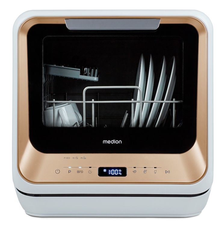 Medion Life DWT20 MD37763 Kompakt Geschirrspüler unterbaufähig Normal 2 Maßgedecke f&uuml;r 228,99 Euro