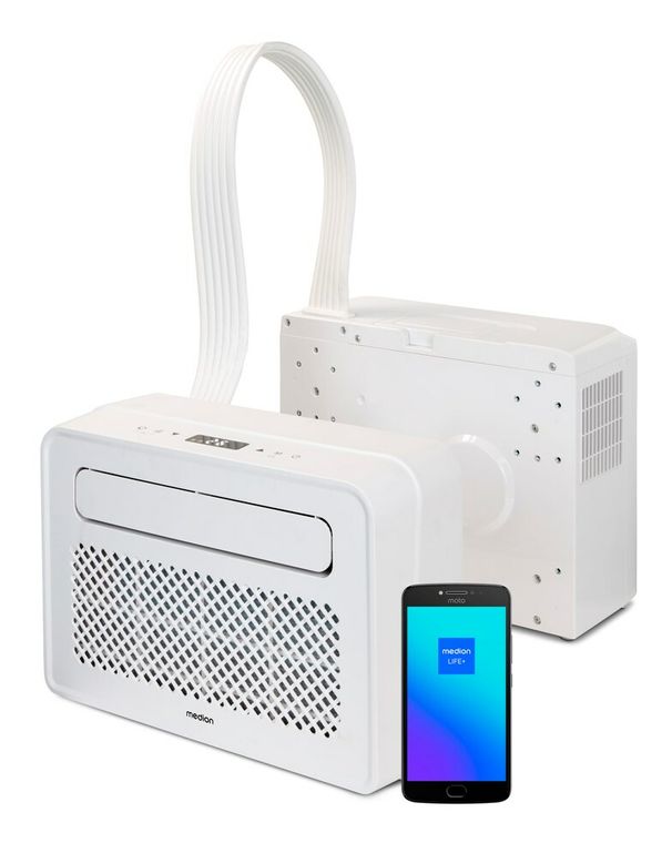 Medion Life P502 Mobile Split-Klimaanlage EEK: A f&uuml;r 489,00 Euro