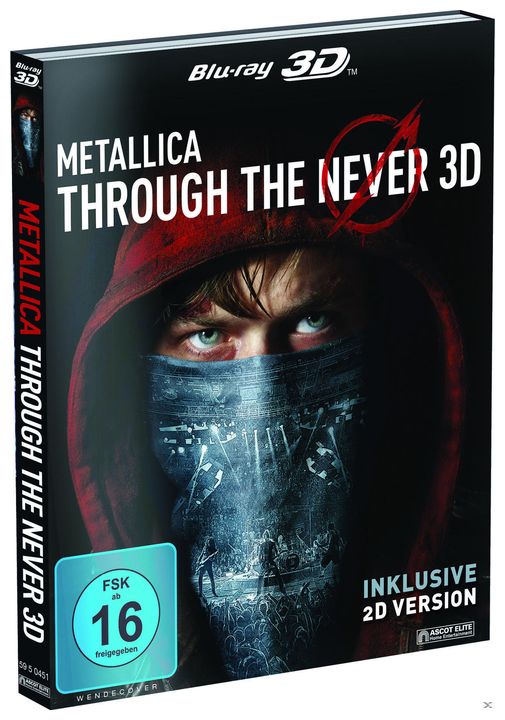 Metallica Through The Never - 2 Disc Bluray (BLU-RAY 3D) für 16,99 Euro
