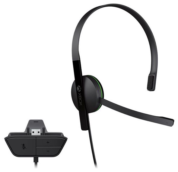 Microsoft Xbox Wired Chat Headset Gaming Kopfhörer Kabelgebunden (Schwarz) für 22,00 Euro