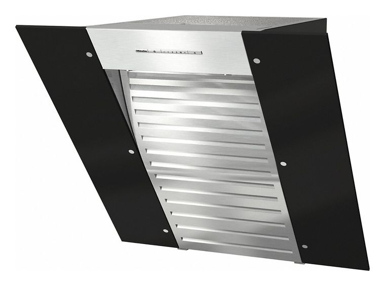 Miele DA6066W Abluft/Umluft Dunstabzugshaube/Esse Wand 60 cm (Schwarz, Edelstahl) f&uuml;r 1.108,00 Euro