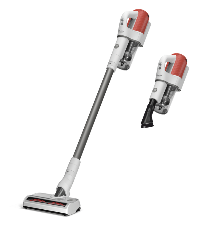 Miele Duoflex HX1 FC Bayern Edition Handstaubsauger Beutellos bis 55 min Laufzeit Micro  (Grau, Rot, Weiß) f&uuml;r 269,00 Euro