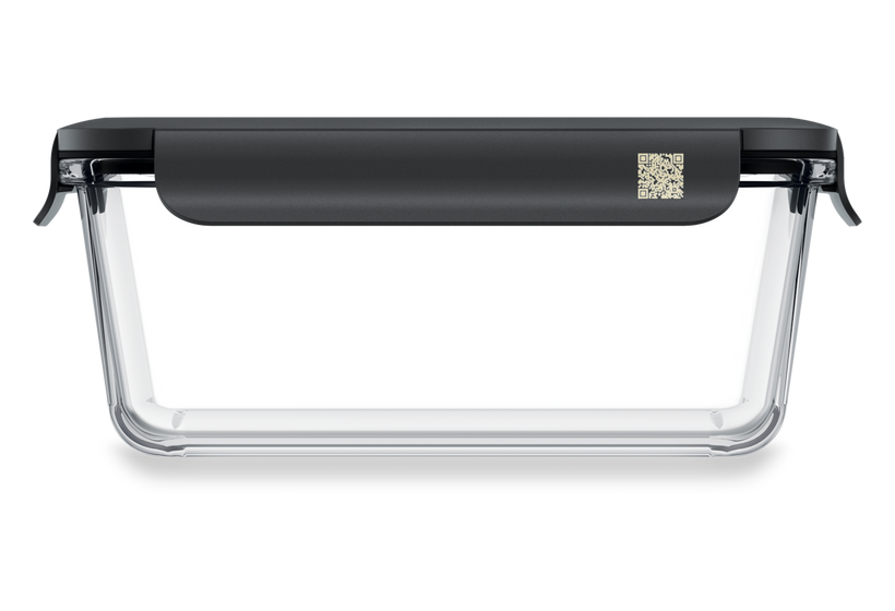 Miele GaLa-L Gourmet-Box L Box Rechteckig 1,6 l Glas (Schwarz, Transparent) f&uuml;r 22,49 Euro