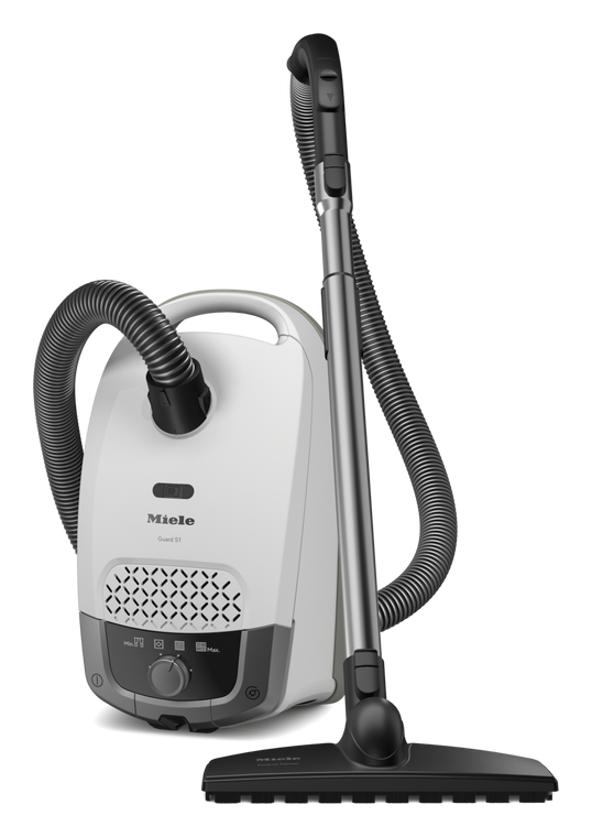 Miele Guard S1 Parquet Flex Bodenstaubsauger mit Staubbeutel 890 W Miele AirClean Plus  (Weiß) f&uuml;r 219,99 Euro