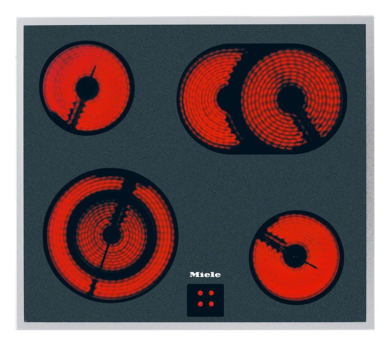 Miele KM6003LPT herdgebundenes 60cm Glaskeramik Kochfeld/Herdplatte 4 Zone(n) f&uuml;r 497,00 Euro