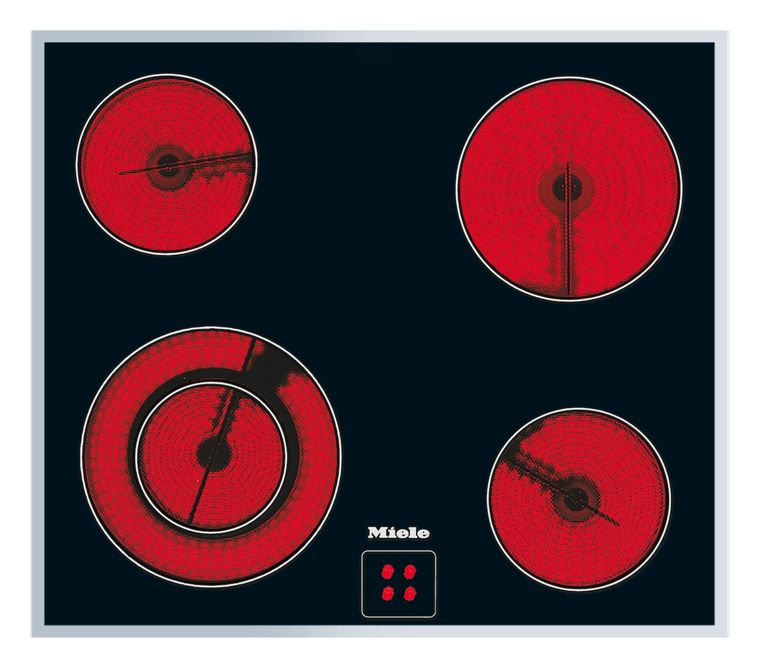 Miele KM6012 herdgebundenes 60cm Glaskeramik Kochfeld/Herdplatte 4 Zone(n) f&uuml;r 315,00 Euro