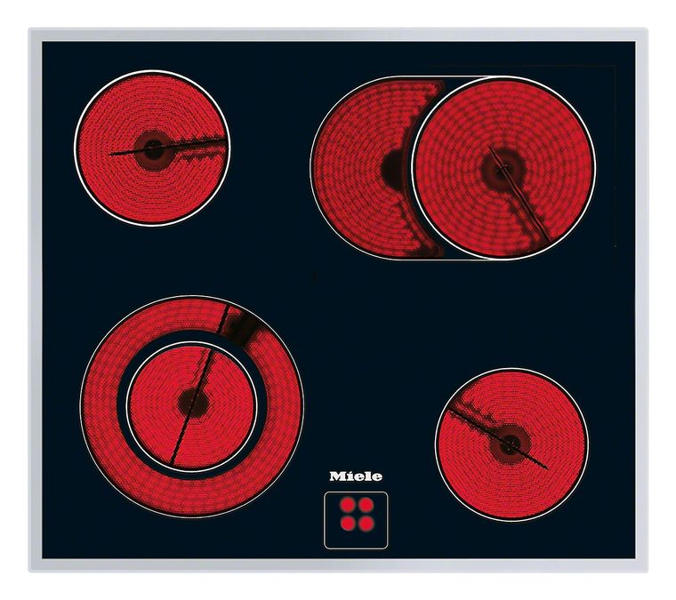 Miele KM6013 herdgebundenes 60cm Glaskeramik Kochfeld/Herdplatte 4 Zone(n) f&uuml;r 548,00 Euro