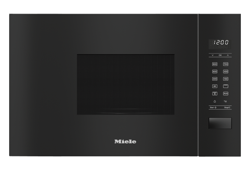 Miele M2234SC Einbau-Mikrowelle 800 W Größe: klein Grill (Schwarz) f&uuml;r 900,00 Euro