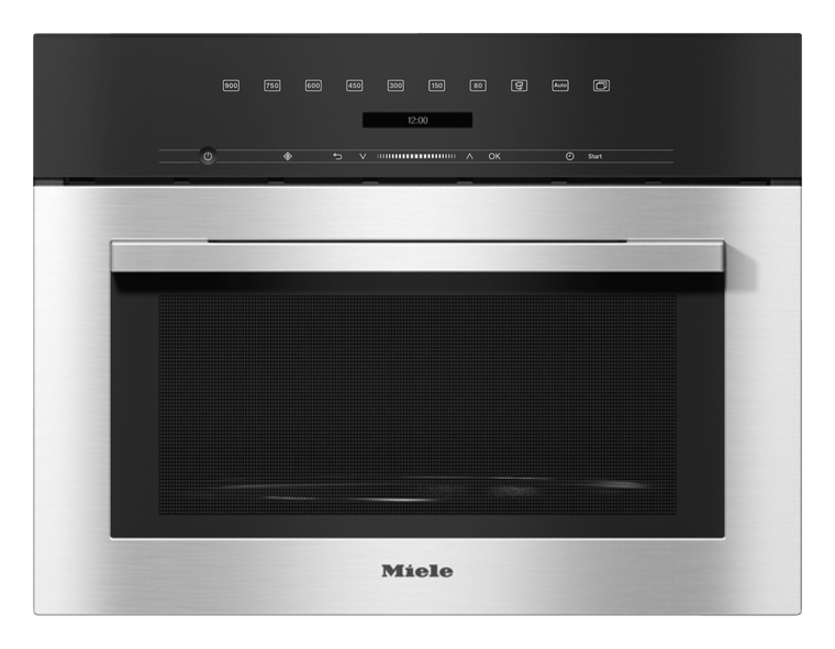 Miele M7140TC Einbau-Mikrowelle 900 W Größe: maxi (Schwarz, Edelstahl) f&uuml;r 1.077,00 Euro