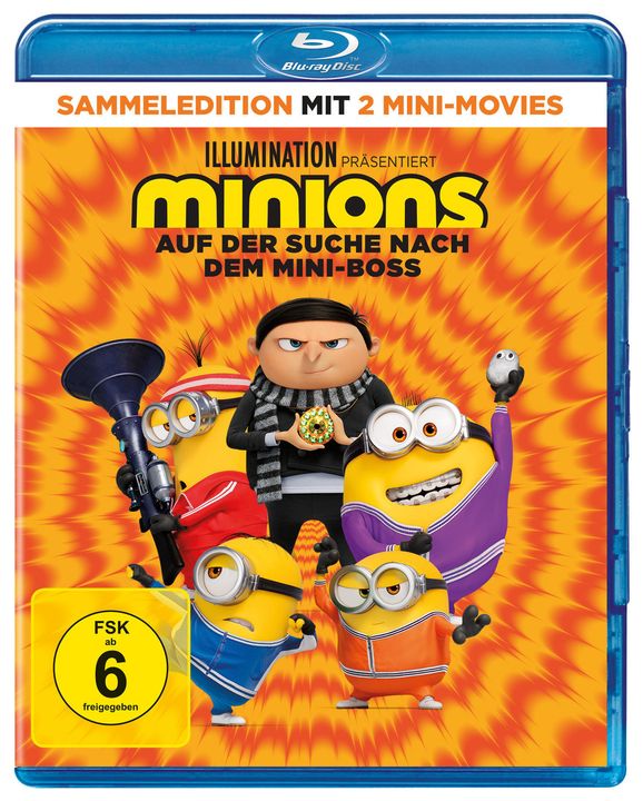 Minions 2 - Auf der Suche nach dem Mini-Boss (BLU-RAY) für 8,99 Euro